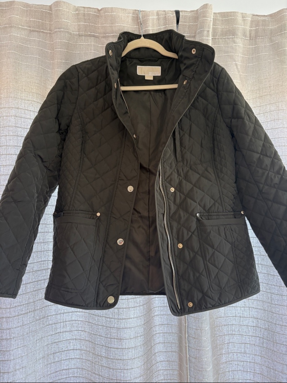 Michael kors Classic Quilted green Jacket - Women